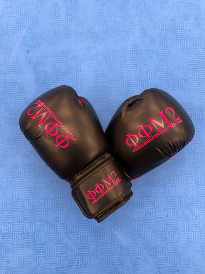 Fight Gloves - 10 oz - Pink on Pink